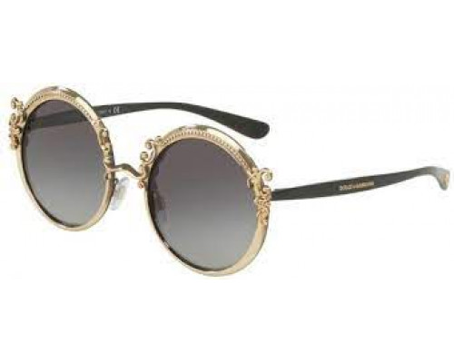 Очки солнцезащитные Dolce&Gabbana 2177 02/8G Градиентные линзы круглые